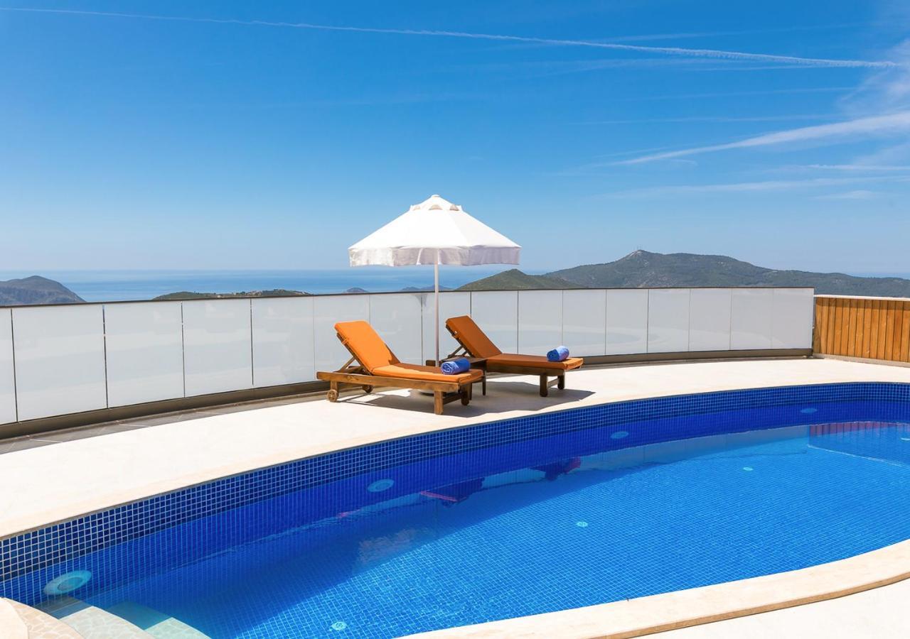 Villa 5 Sleeps 6 Isolated Pool See And Montain View-Villa Kartal Yuvasi Uzumlu  Luaran gambar