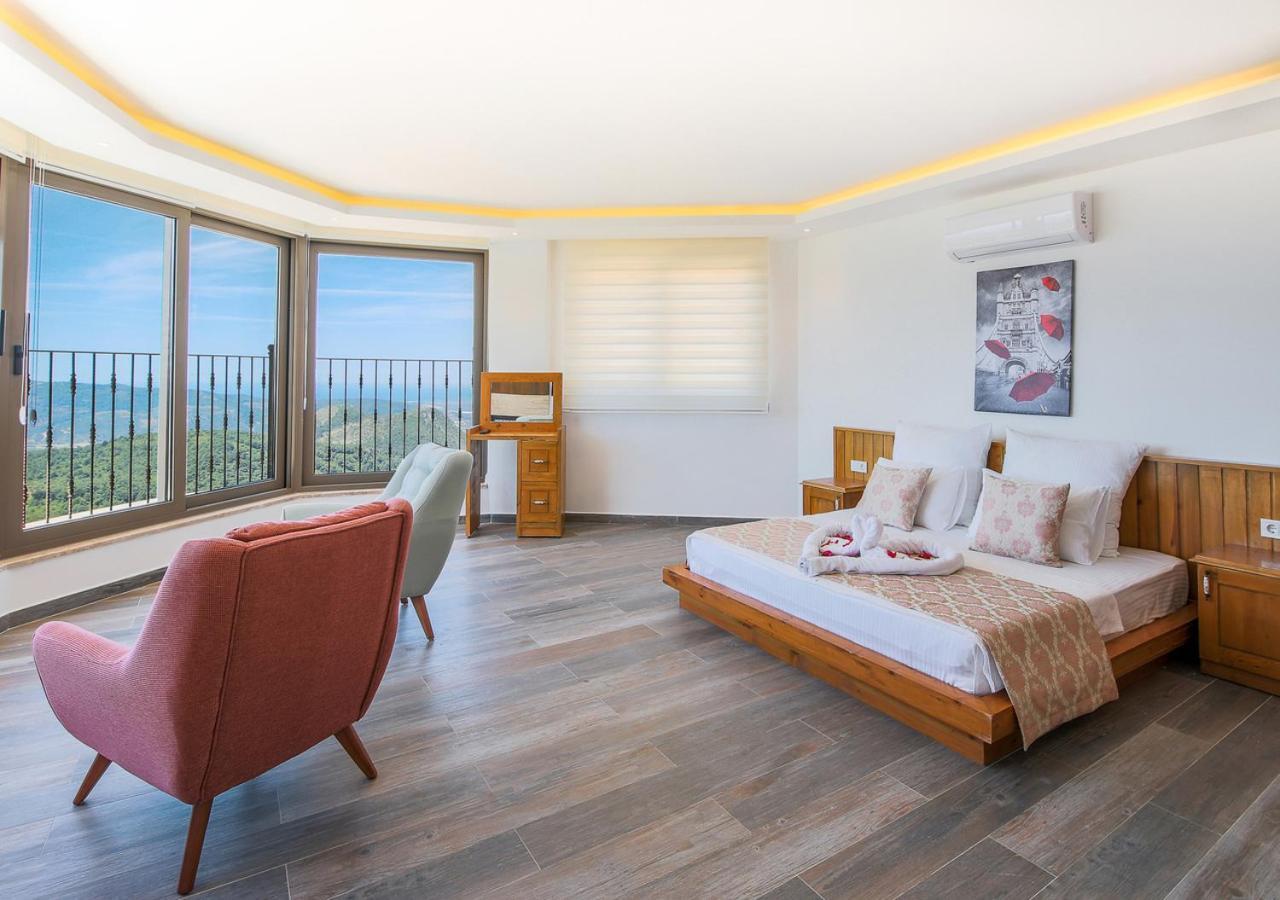 Villa 5 Sleeps 6 Isolated Pool See And Montain View-Villa Kartal Yuvasi Uzumlu  Luaran gambar