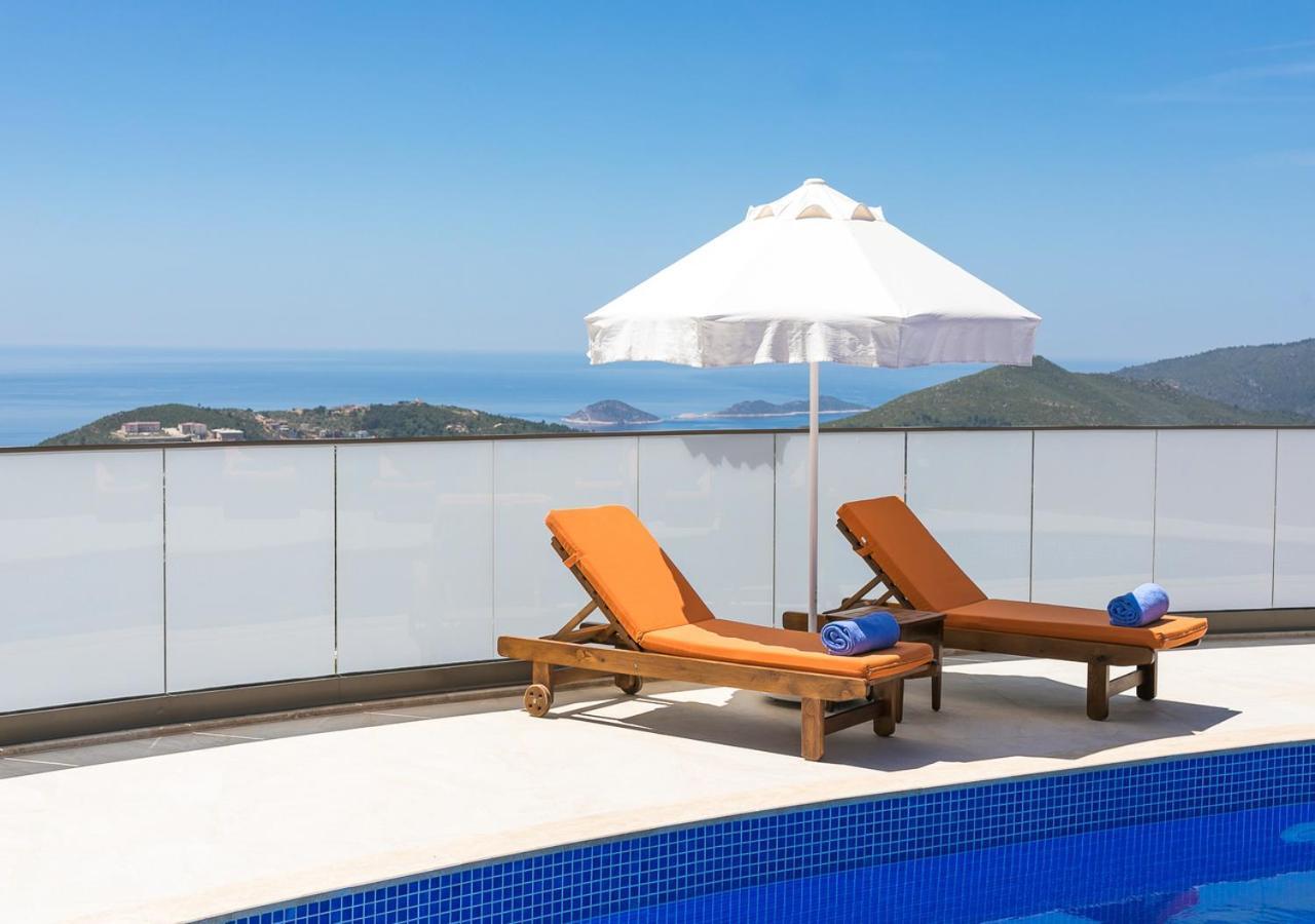 Villa 5 Sleeps 6 Isolated Pool See And Montain View-Villa Kartal Yuvasi Uzumlu  Luaran gambar