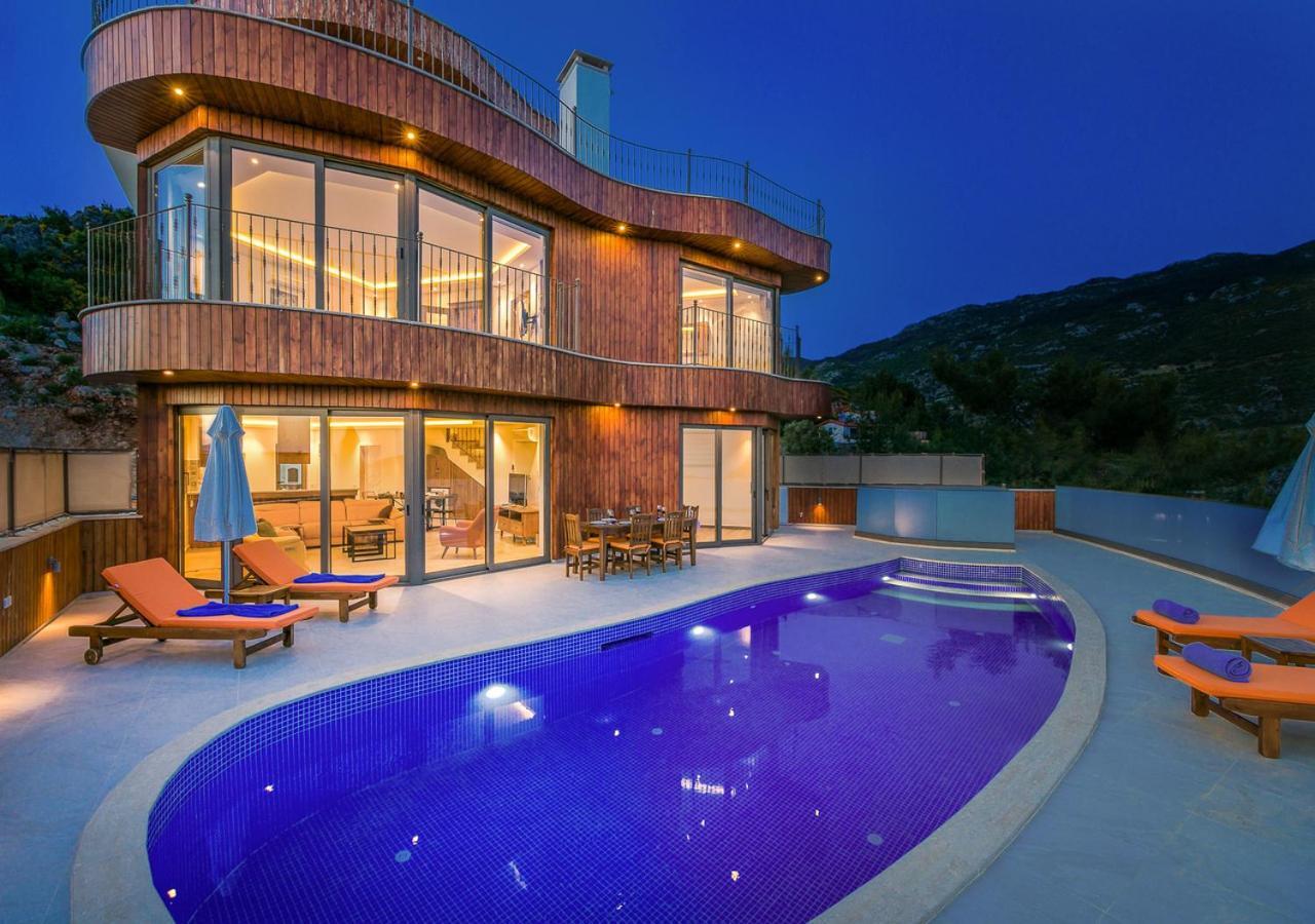 Villa 5 Sleeps 6 Isolated Pool See And Montain View-Villa Kartal Yuvasi Uzumlu  Luaran gambar